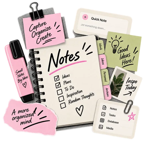 A Wiro note with to-do blocks alongside the written doc